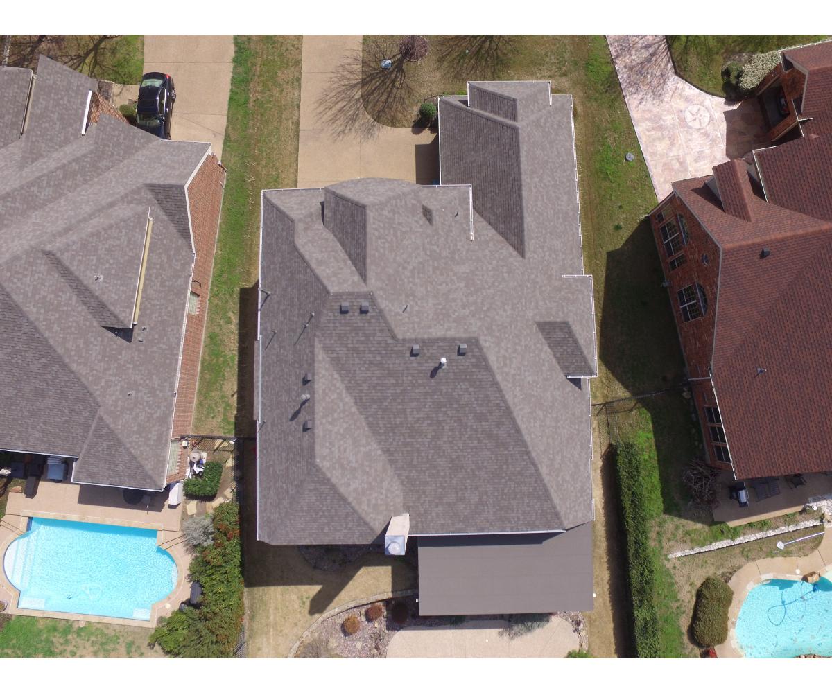 Roofing project by Ryze Roofing & Construction in DFW