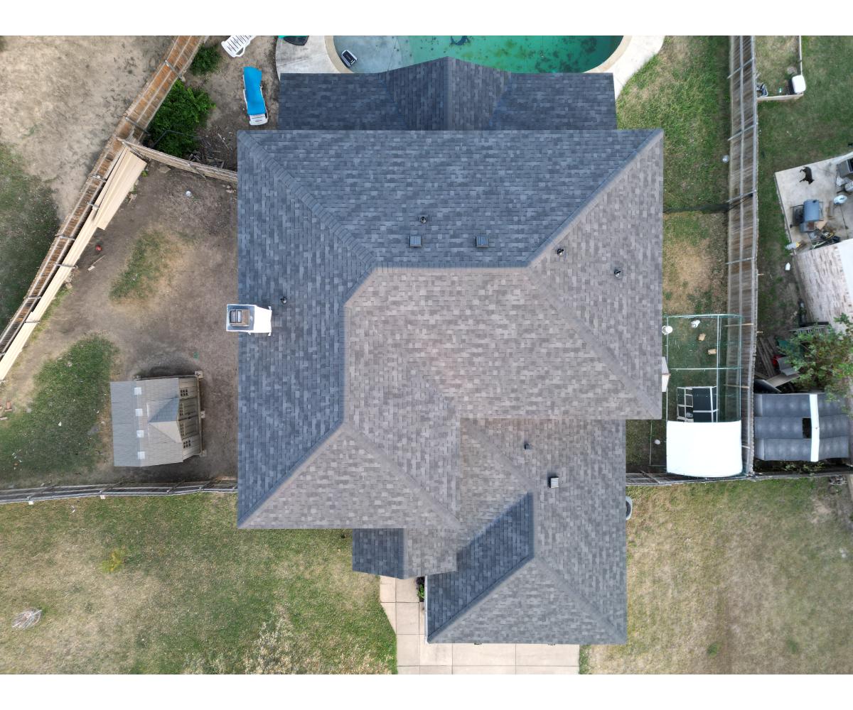 Roofing project by Ryze Roofing & Construction in DFW