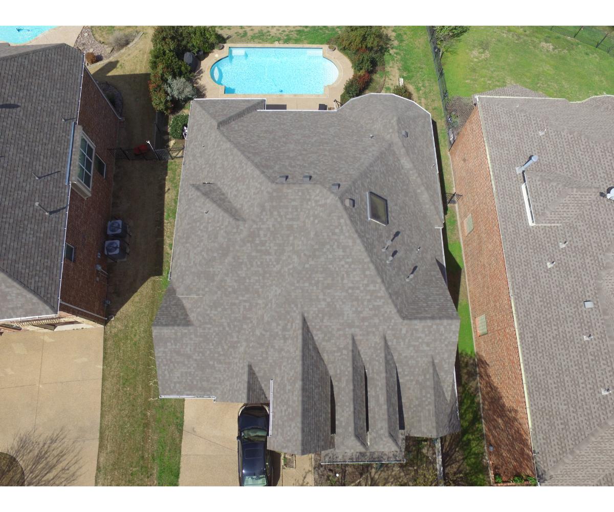 Roofing project by Ryze Roofing & Construction in DFW